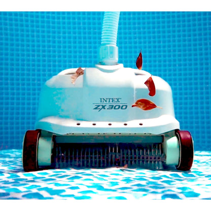 Intex 28005E	 Deluxe ZX300 Automatic Pool Cleaner, 700 GPH, Above Ground Pool Robot Vacuum, Gray