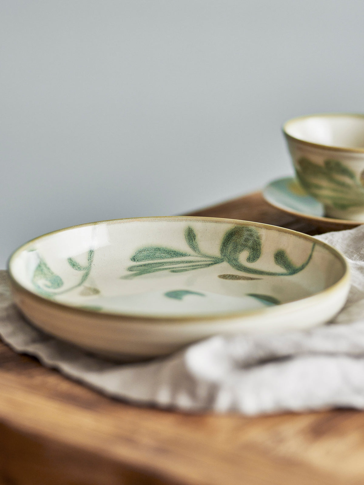 Bethany handmade glazed stoneware plate
