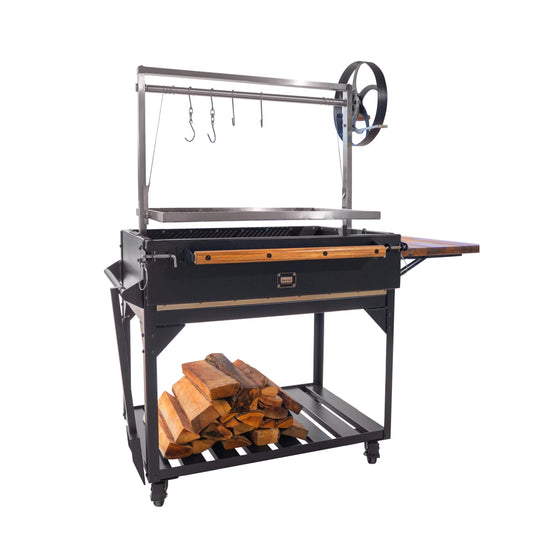 Backyard Discovery Argentine Santa Maria Heritage Wood Fire & Charcoal Grill, Fire Bricks