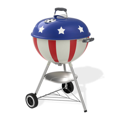 Weber Original Kettle 22-Inch Charcoal Grill, Black