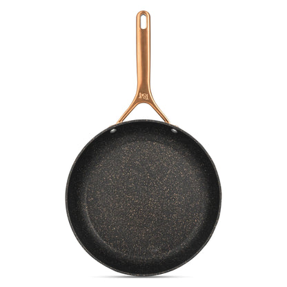 Thyme & Table Supreme 12-Piece Non-Stick Cookware Set, Pots and Pans Set- Bronze