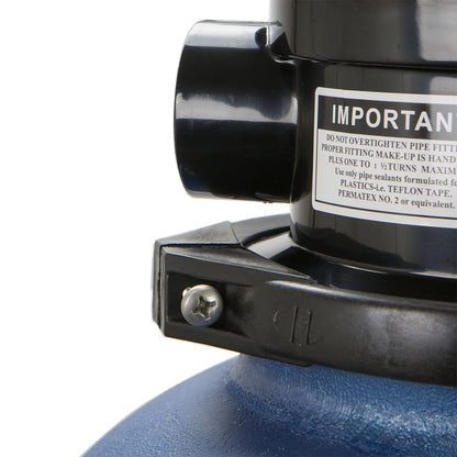 XtremepowerUS 13" Sand Filter Pump, 2400 GPH Xtreme Power Pool Pump for Above Ground Pools, .75HP