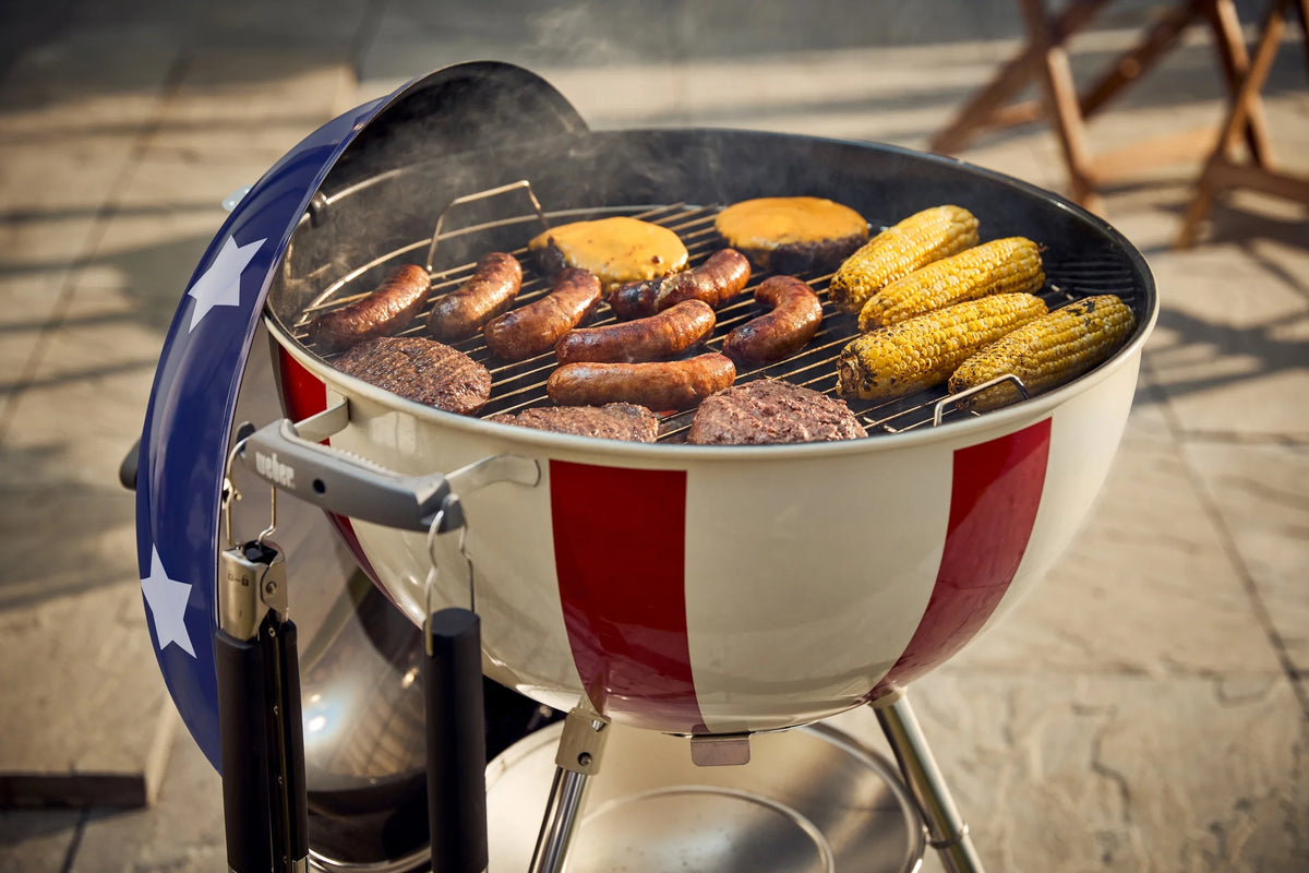 Weber Original Kettle 22-Inch Charcoal Grill, Black