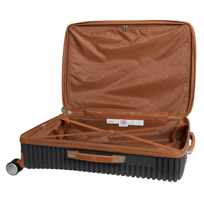 it luggage Replicating 27" Hardside Expandable Checked Spinner Luggage, Gray