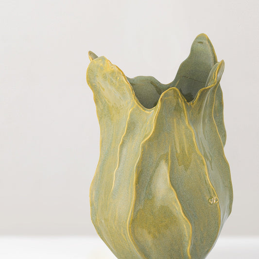Bastien glazed stoneware vase