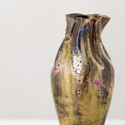 Benoit glazed stoneware vase