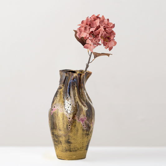 Benoit glazed stoneware vase