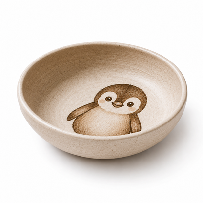 Ceramic Penguin Decorative Bowl