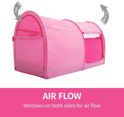 Alvantor Bed Tent Pop Up Canopy Full Pink