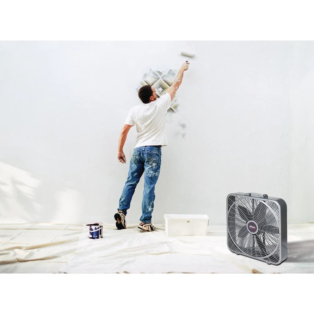 lasko 20 in. power plus box fan