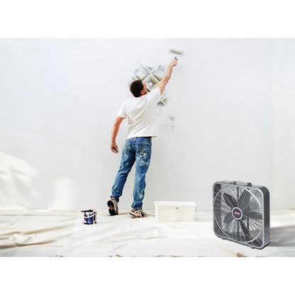 lasko 20 in. power plus box fan