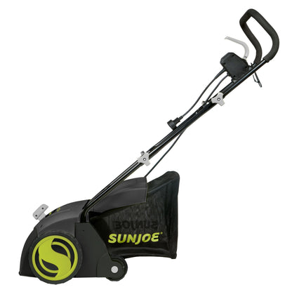 Sun Joe 12 Amp Electric Dethatcher and Scarifier with 8 Gallon Bag