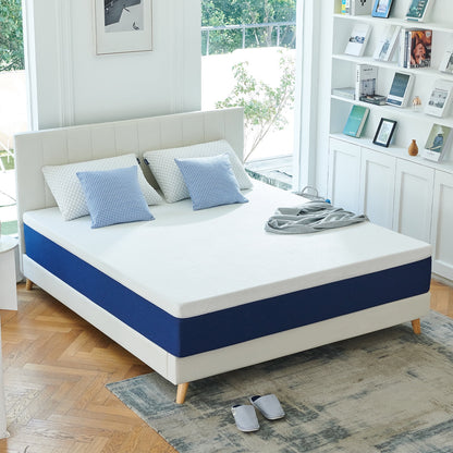 Twin Mattress, JIAVA 8" Medium Gel Memory Foam Mattress with Pressure Relief for Adult