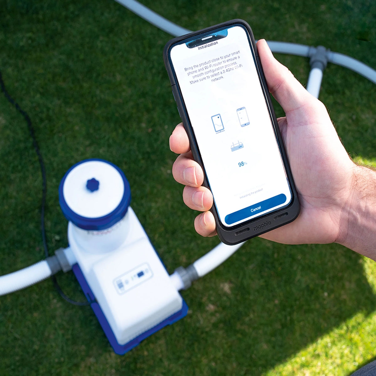 Flowclear 2000 Gal Smart Touch Wifi Above-Ground Pool Pump