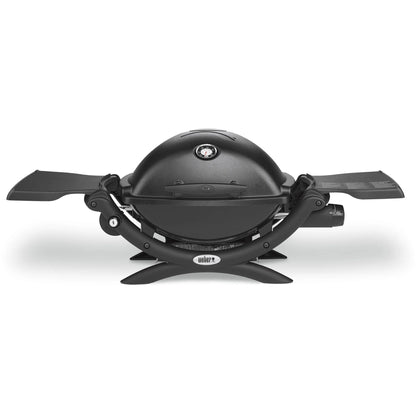 Weber Q 1200 Portable Gas Grill, Black
