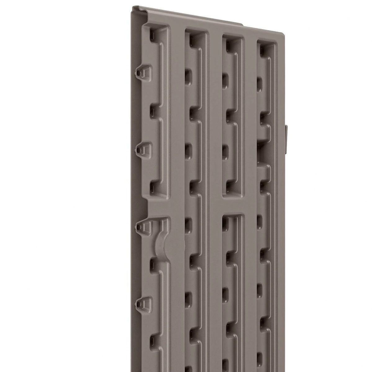 Suncast 3-Shelf Resin Base Garage Cabinet Locker, Gray