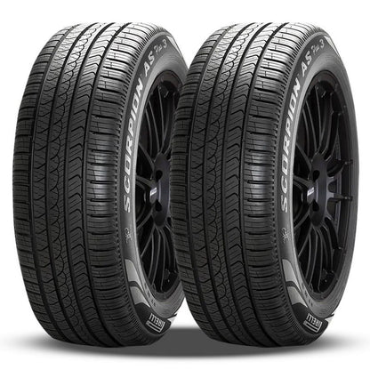 2 Pirelli Scorpion All Season Plus 3 275/45R20 110V [800AA UTQG 70K Mi Warranty] P3920500 / 275/45/20 / 2754520