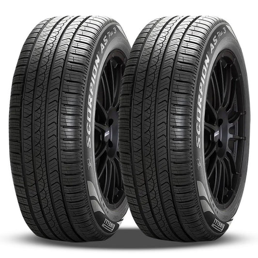 2 Pirelli Scorpion All Season Plus 3 275/45R20 110V [800AA UTQG 70K Mi Warranty] P3920500 / 275/45/20 / 2754520