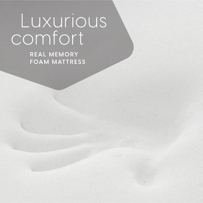 Milliard Memory Foam Futon Mattress - Full Size (Frame Not Included) (Black), 71"52"x6"