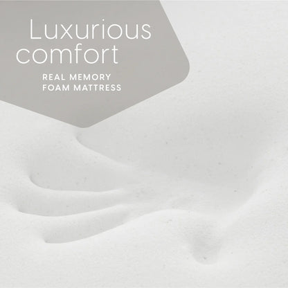 Milliard Memory Foam Futon Mattress - Full Size (Frame Not Included) (Black), 71"52"x6"