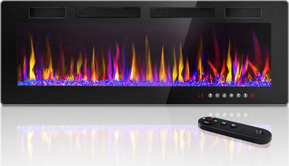 Vitesse Electric Fireplace 50 in 1500 W