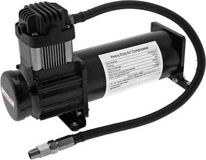 Vixen Horns OCTOPOD Train Horn Kit for Trucks/Car/Semi. Complete Onboard System- 200psi Air Compressor, 3 Gallon Tank, 8 Trumpets. Super Loud dB. Fits Vehicles like Pickup/Jeep/RV 12v VXO8330/8124XC