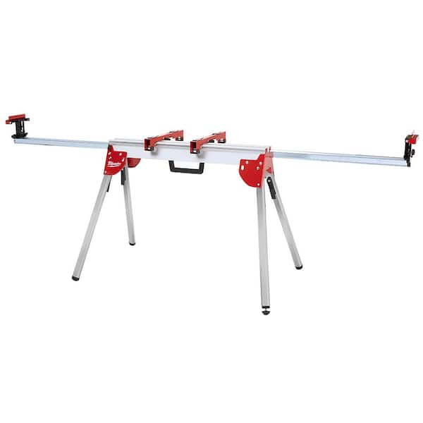 M18 FUEL 18V Lithium-Ion Brushless Cordless 10 in. Dual Bevel Sliding Compound Miter Saw Kit with Miter Saw Stand