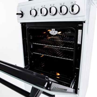 Avanti 20" Compact Gas Range Oven, in White (GR2011CW)