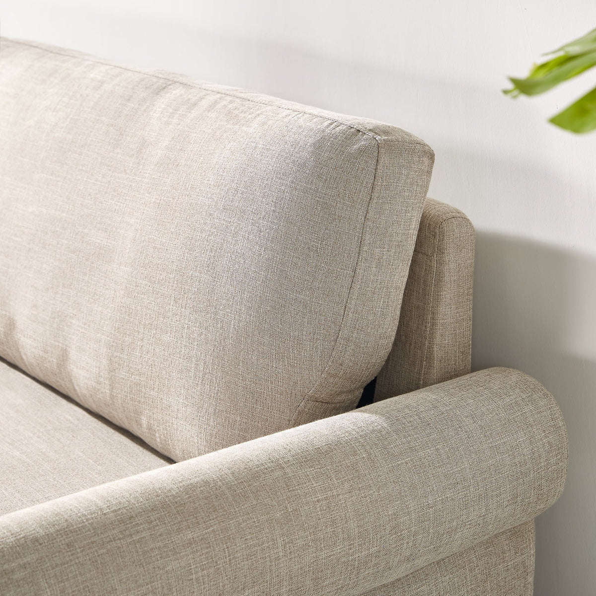 Zinus Josh 2-Seater Loveseat, Beige