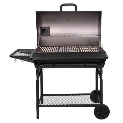 Char-Griller Pro Deluxe XL Charcoal Barrel Grill