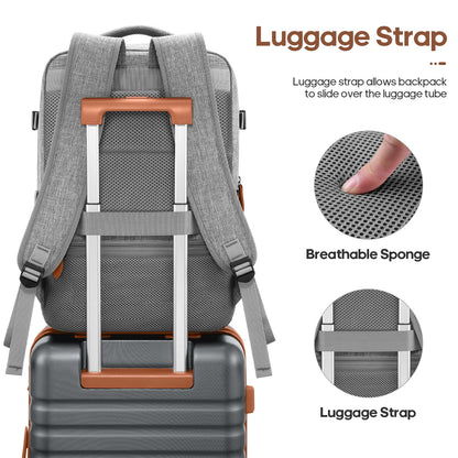 UKEIN Luggage Sets 3 Piece, Carry On Luggage with Wheels, 20 Inch Hardshell Suitcase with TSA Lock, 100% PC Carry On Suitcases Airline Approved With Travel Backpack for Men Women