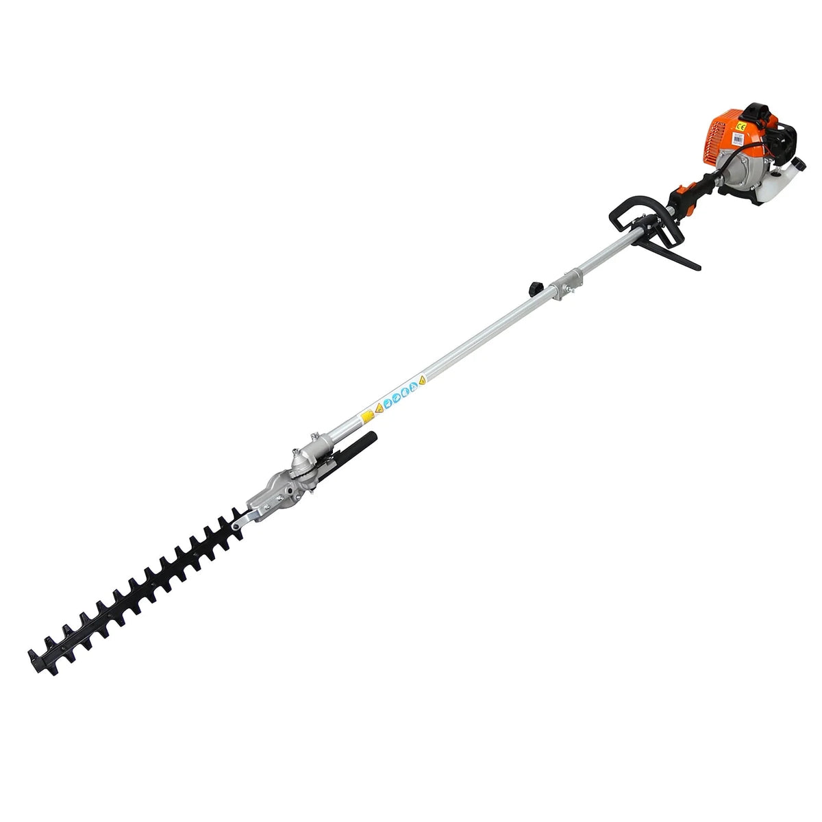 Walkfairy Hedge Trimmer, 12 in 1 Multi-Functional Trimming Tool, 52CC 2-Cycle Garden Tool System with Gas Pole Saw, Hedge Trimmer, Grass Trimmer, and Brush Cutter for Lawn Care (52CC)