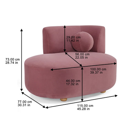 Better Homes & Gardens Juliet Modern Boucle Chaise & Storage Ottoman, Pearl