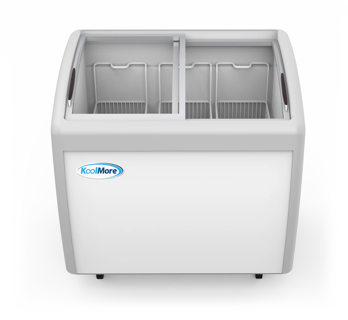 KoolMore 40 in. Display Ice Cream Freezer - 9 Cu. ft.