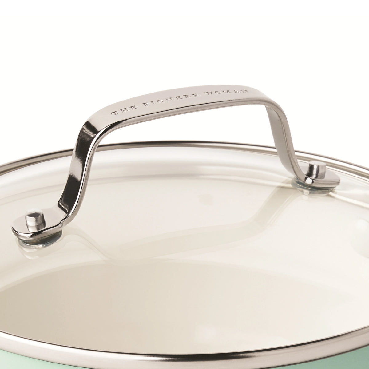 The Pioneer Woman Harlow 15-Piece Cookware Set, Ceramic Non-Stick Pots and Pans Set, Taupe