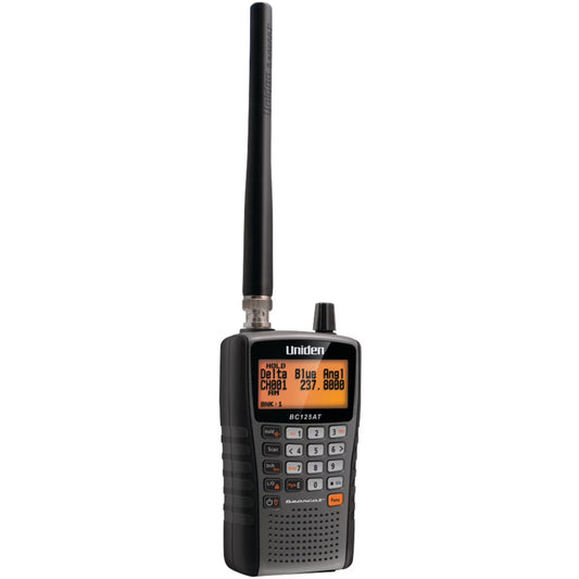 Uniden Bearcat Compact Handheld Analog Scanner, BC125ATPT