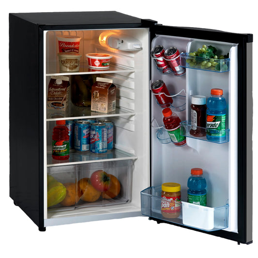 Avanti 4.4 Cu. Ft. Refrigerator Black/Stainless AR4456SS
