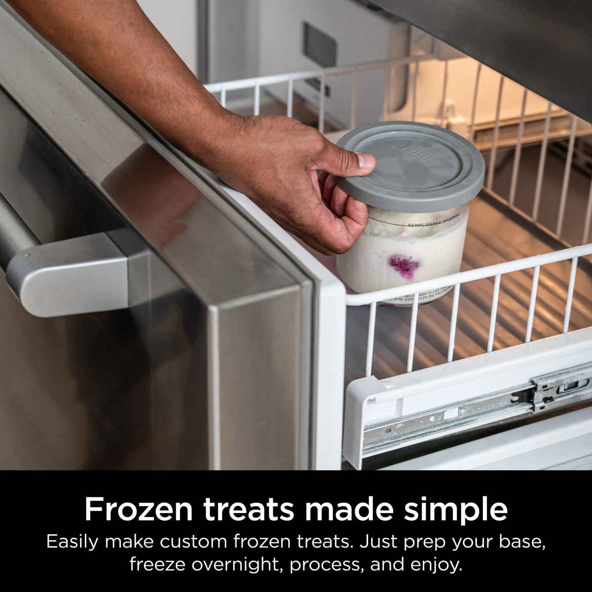 Ninja CREAMi, Ice Cream Maker, 5 One-Touch Programs