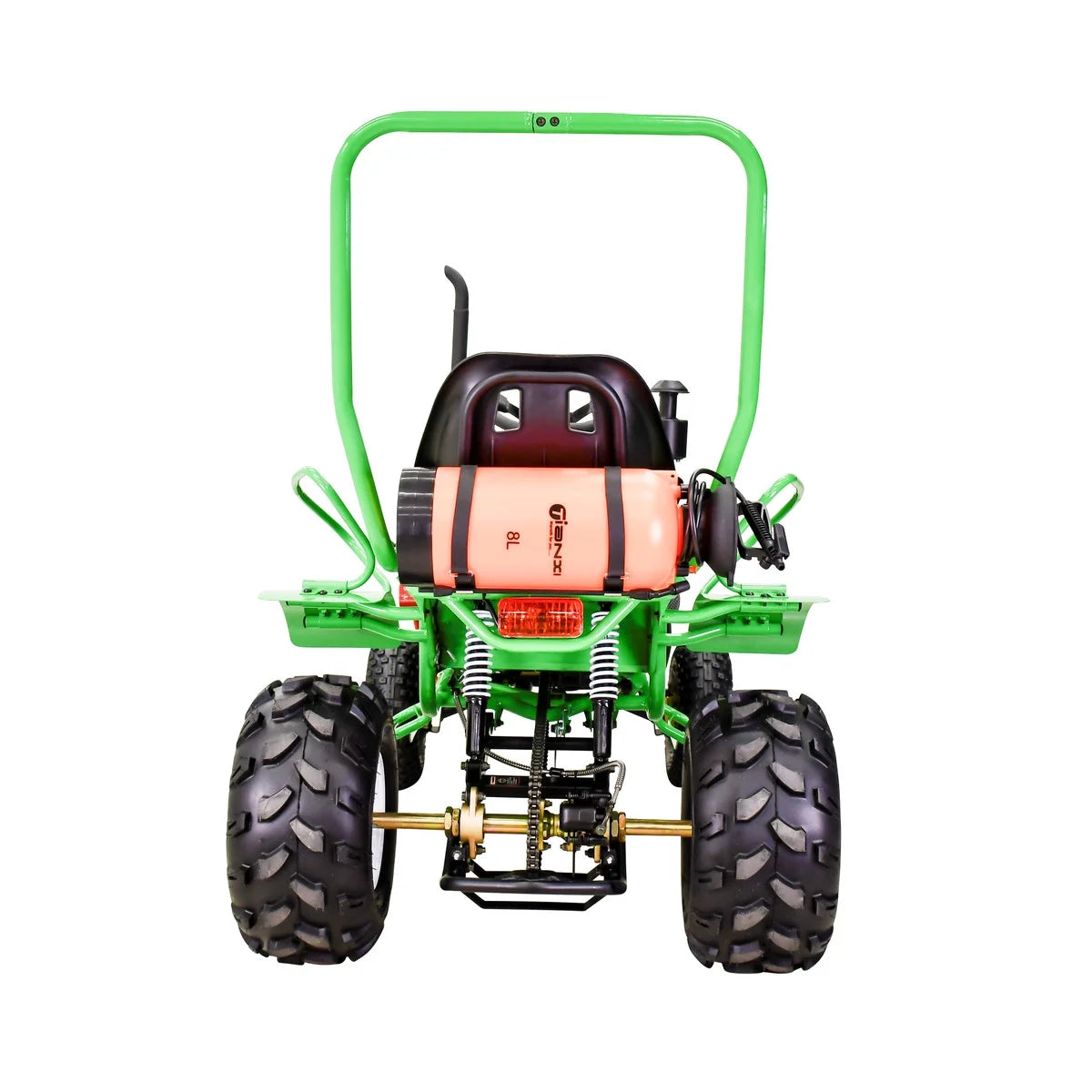 Massimo Mini Tractor 110cc 2WD Gas Go Kart �C Kids & Youth Ride-On Utility Vehicle �C Green