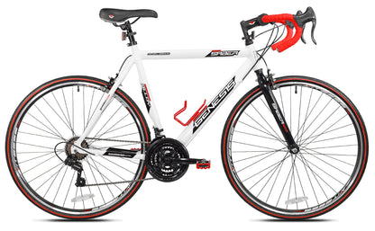 700c Saber Men's Road Bike, Medium, White