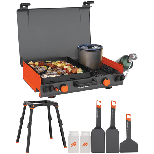 Blackstone Adventure Ready 12"x14�� Propane Camping Griddle with Side Burner