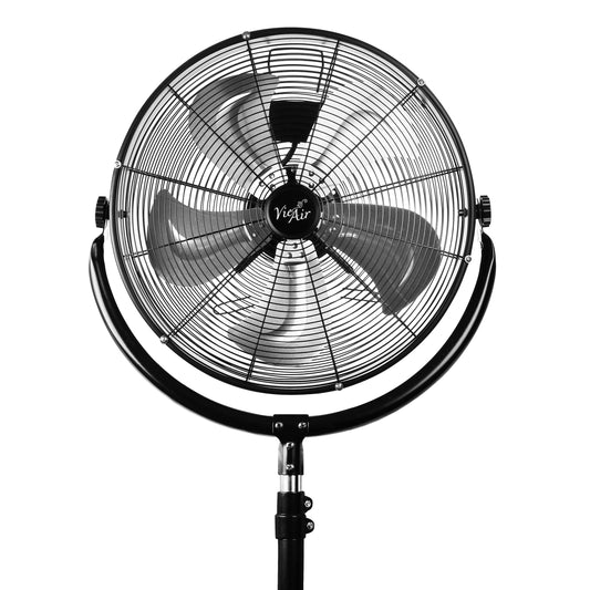 VieAir 20'' 3-Speed High Velocity 360�� Tilting Pedestal Industrial Fan