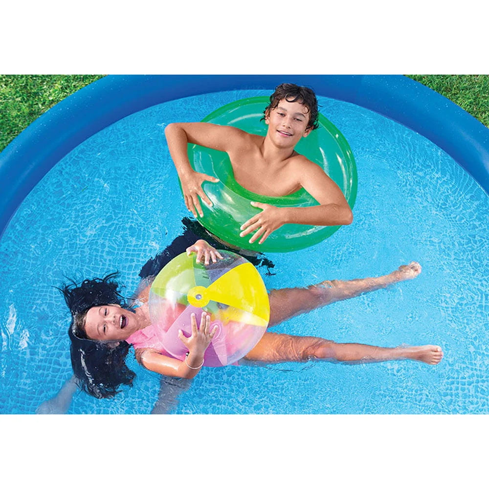 Intex Easy Set 10 Ft x 30 In Above Ground Inflatable Round Swimming Pool