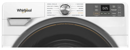 Whirlpool WFW5720RW 4.5 cu. ft. Smart Front Load Washer FreshFlow Vent System