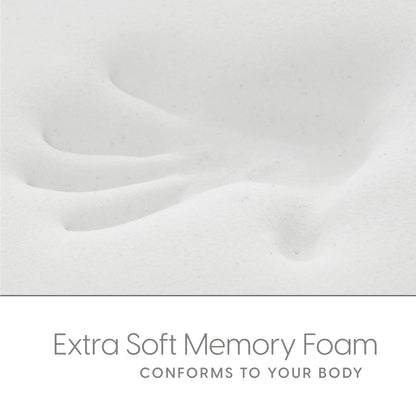 Milliard Memory Foam Futon Mattress - Full Size (Frame Not Included) (Black), 71"52"x6"