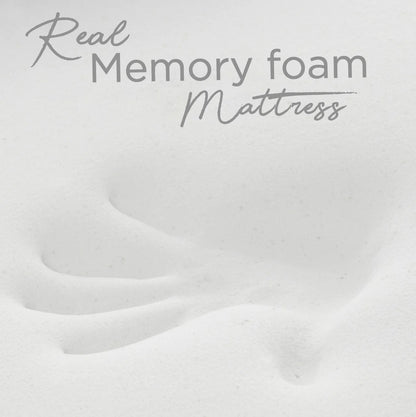 Milliard Memory Foam Futon Mattress - Full Size (Frame Not Included) (Black), 71"52"x6"
