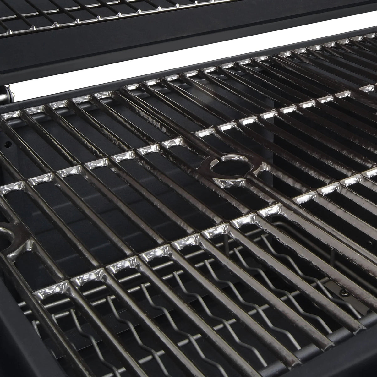 X-Large Heavy-Duty Charcoal Grill - 32 in. W- 816 sq.in. of Cooking Area Black