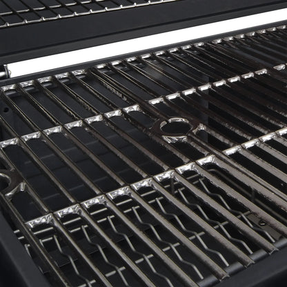 X-Large Heavy-Duty Charcoal Grill - 32 in. W- 816 sq.in. of Cooking Area Black