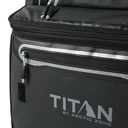 Titan by Arctic Zone 60 Can, 40 Quart Soft Cooler with Wheels, Basalt Gray
