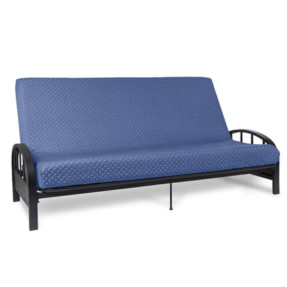 Milliard Memory Foam Futon Mattress - Full Size (Frame Not Included) (Black), 71"52"x6"